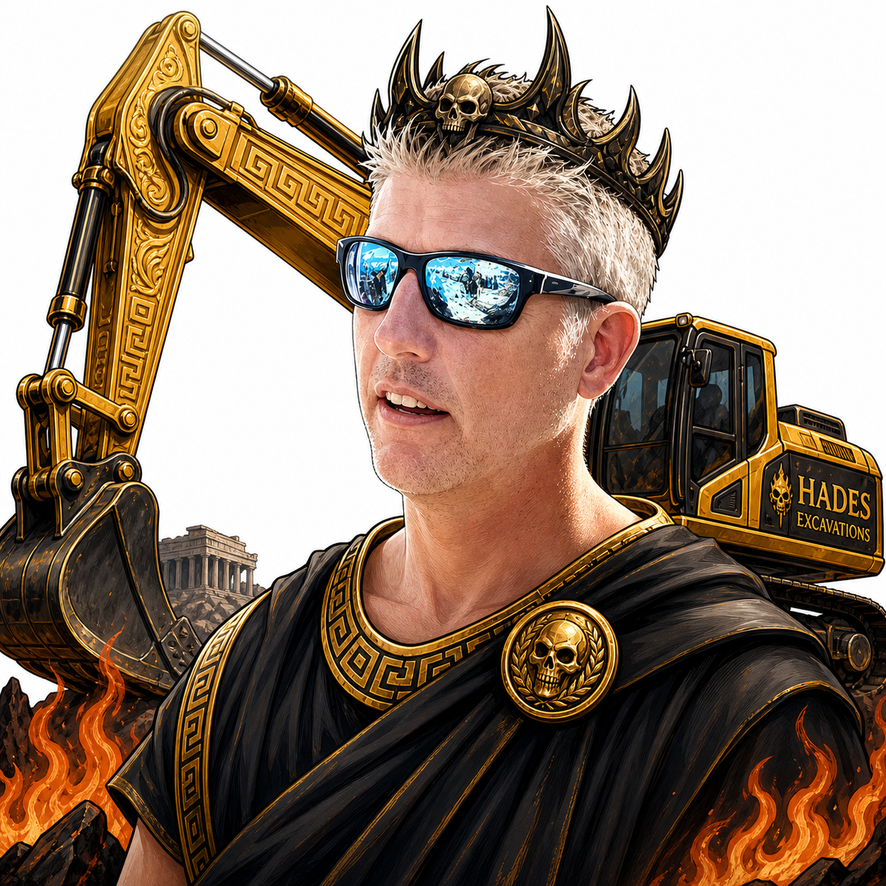 Barry als Hades