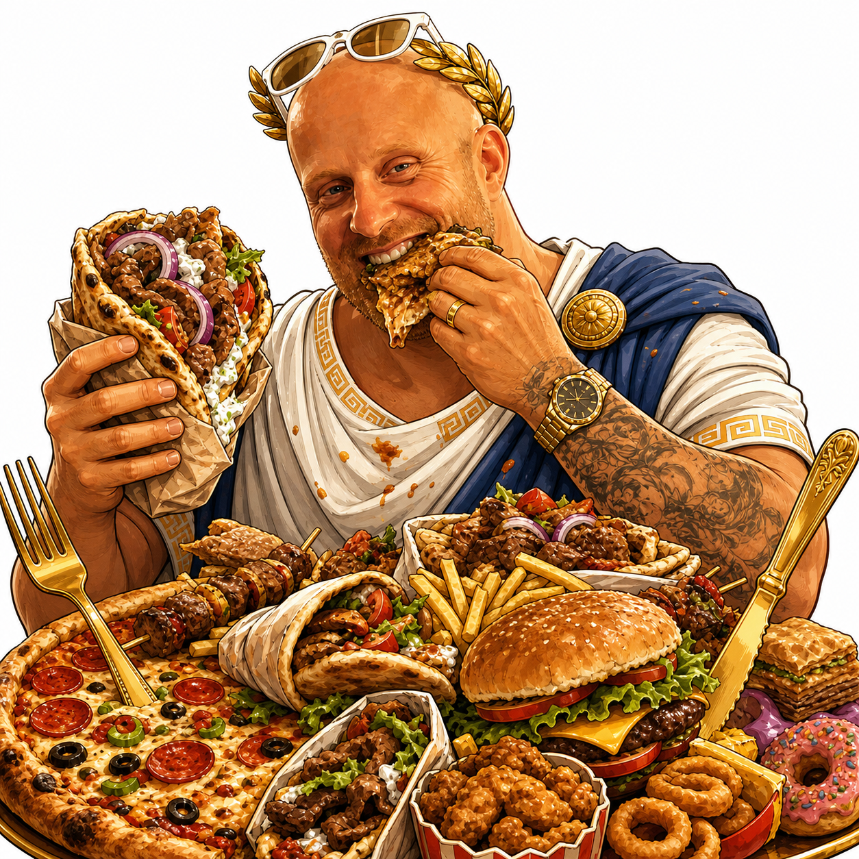 Bart als Erysichthon