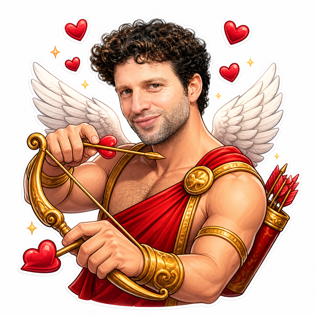 Jordy als Eros